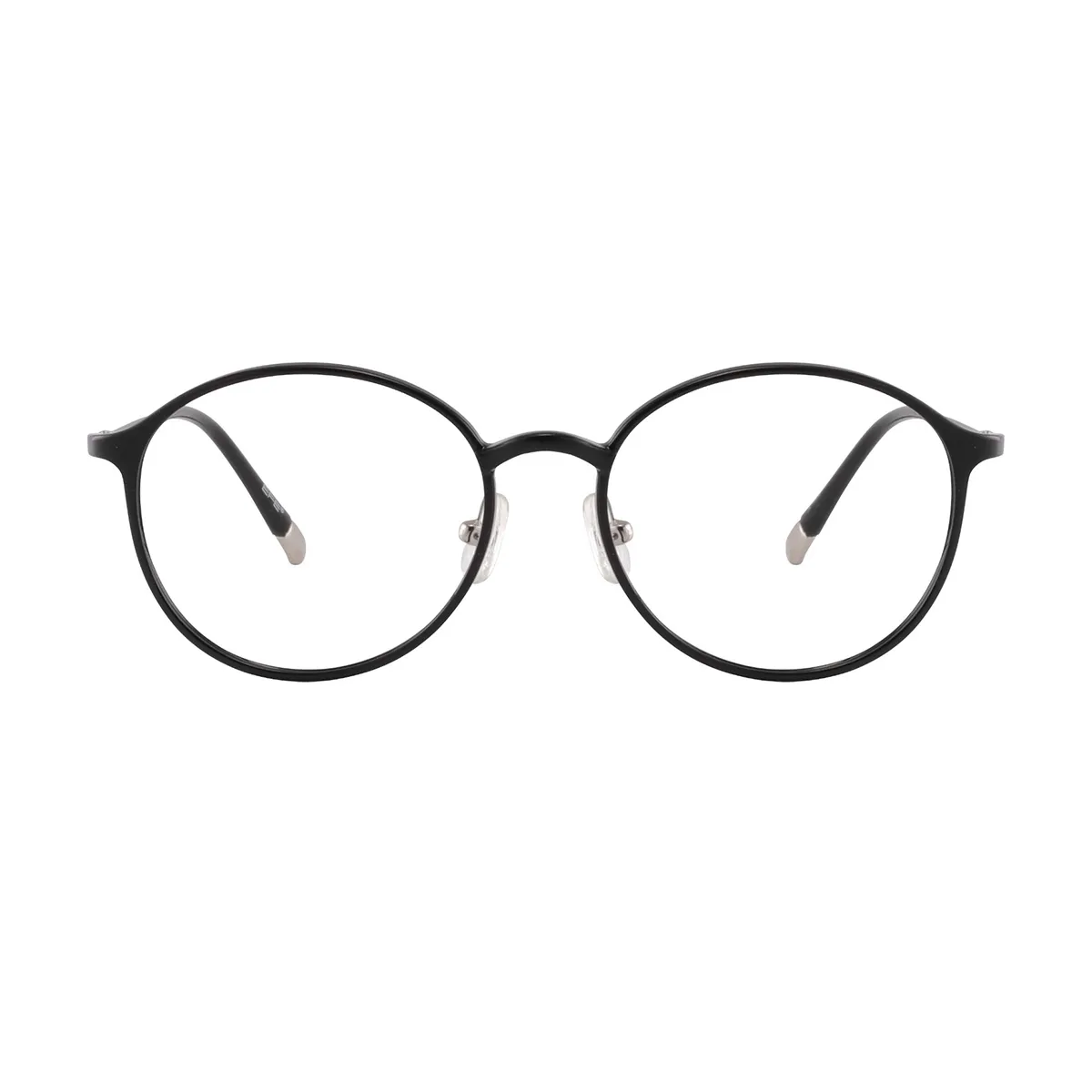 Classic Round Black  Reading Glasses for Women & Men