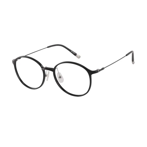 round black reading glasses