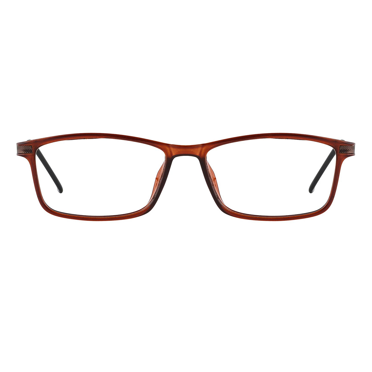 rectangle amber reading-glasses