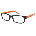 Iazyges - Rectangle Orange Reading Glasses for Men & Women