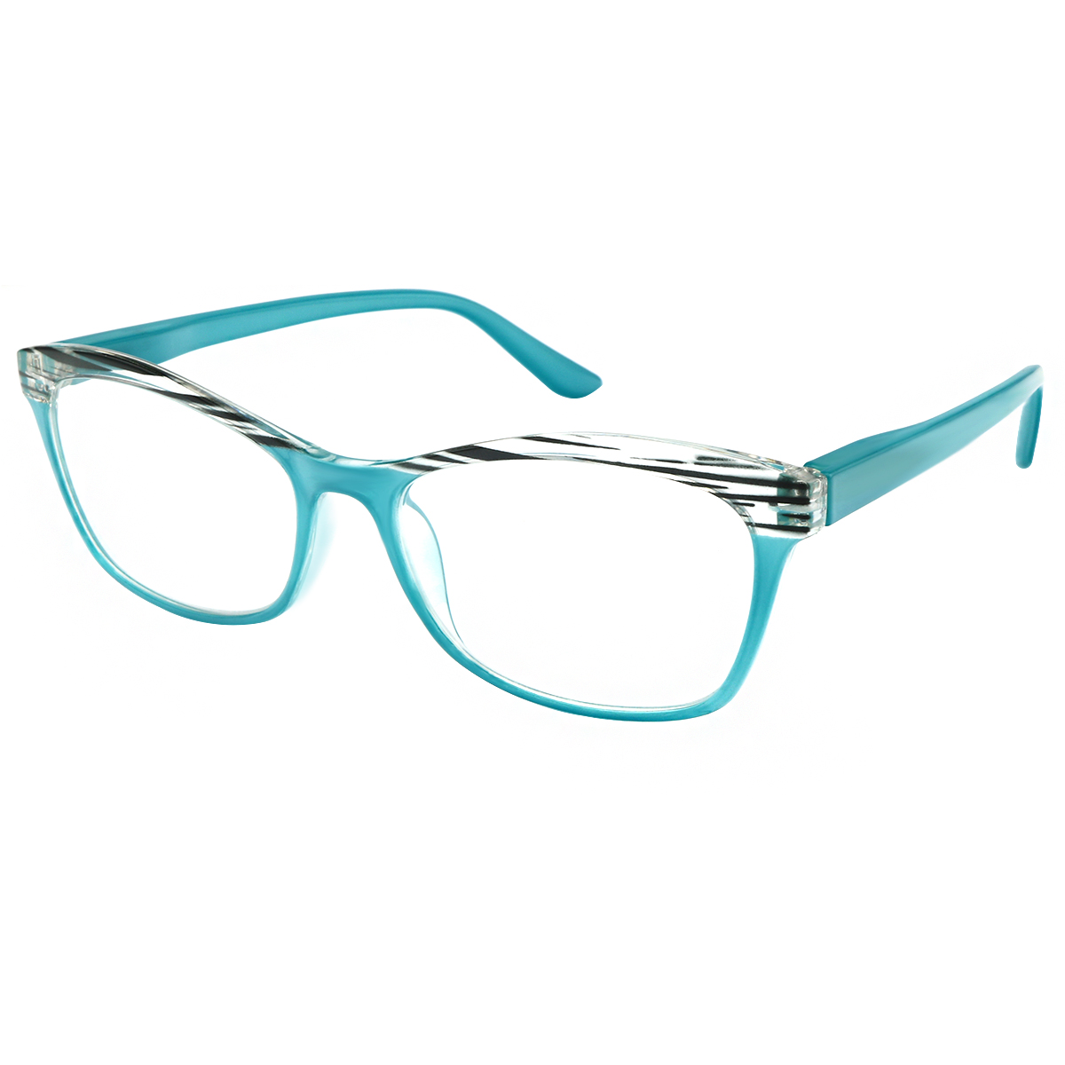 Orion - Cat-eye Blue Reading Glasses for Men & Women