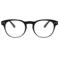 Thrace - Round Transparent Reading Glasses for Women