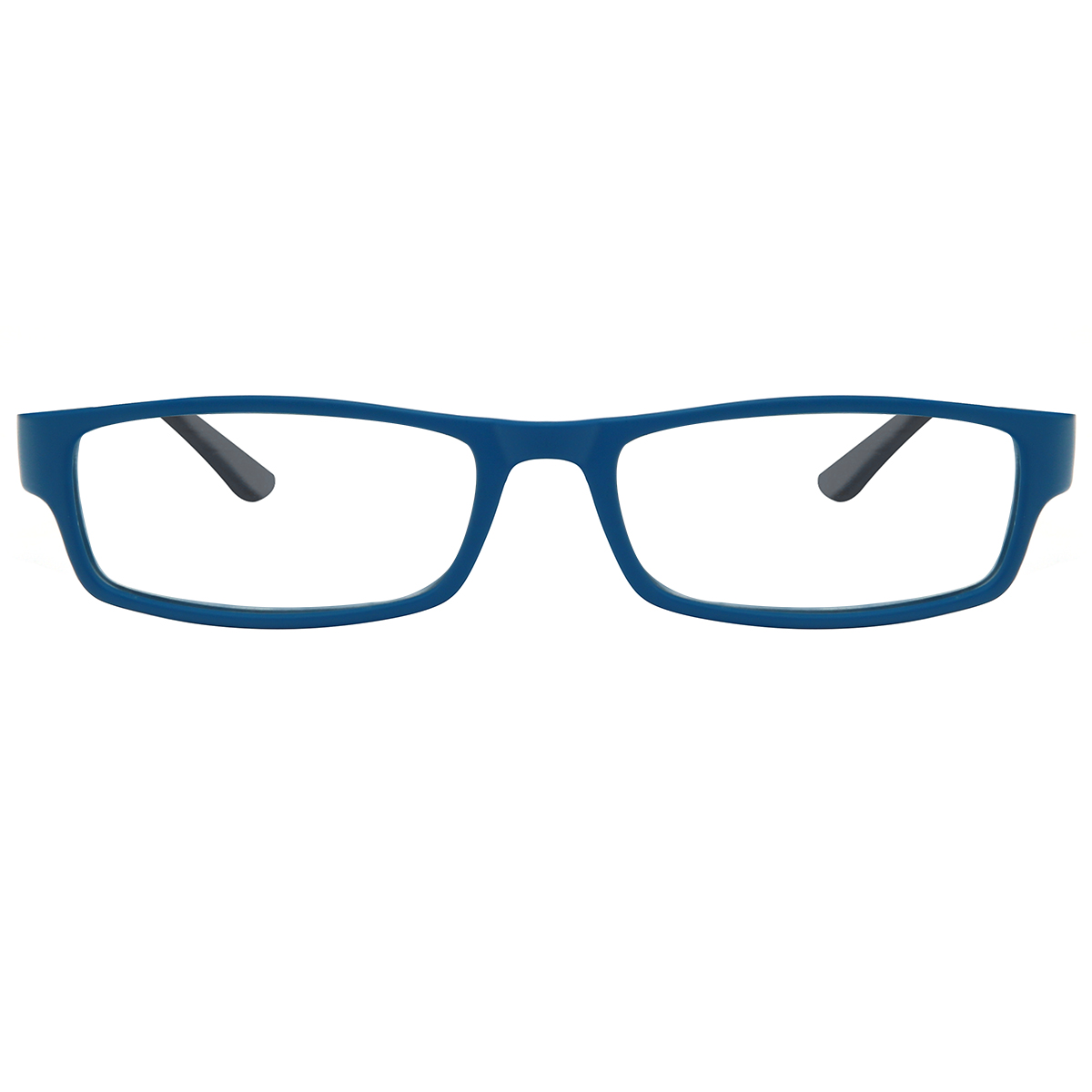 Classic Rectangle Blue  Reading Glasses for Men
