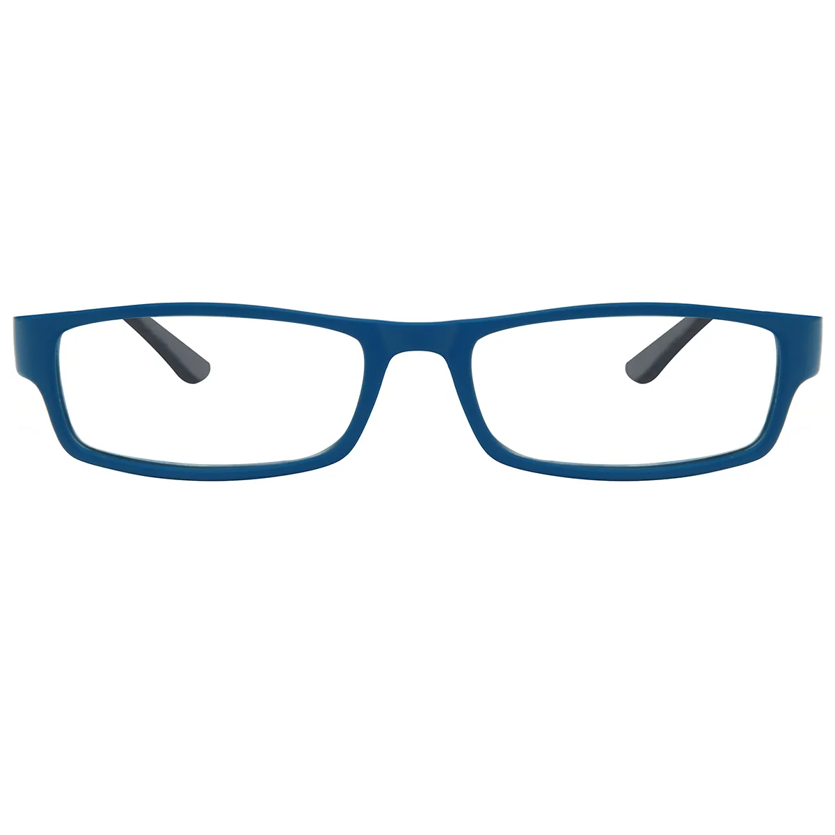 Classic Rectangle Blue  Reading Glasses for Men
