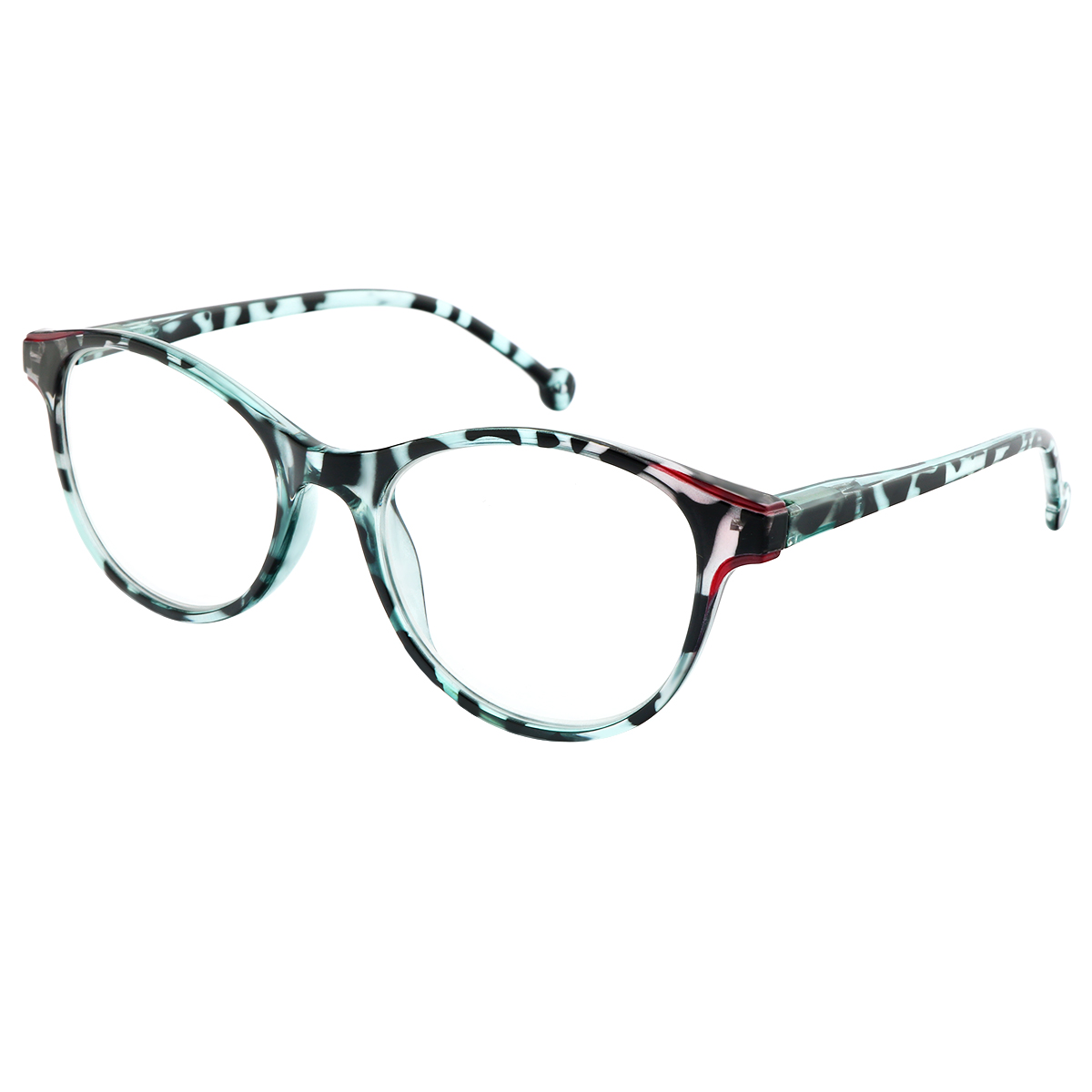 Lesley - Cat-eye Blue Reading Glasses for Women