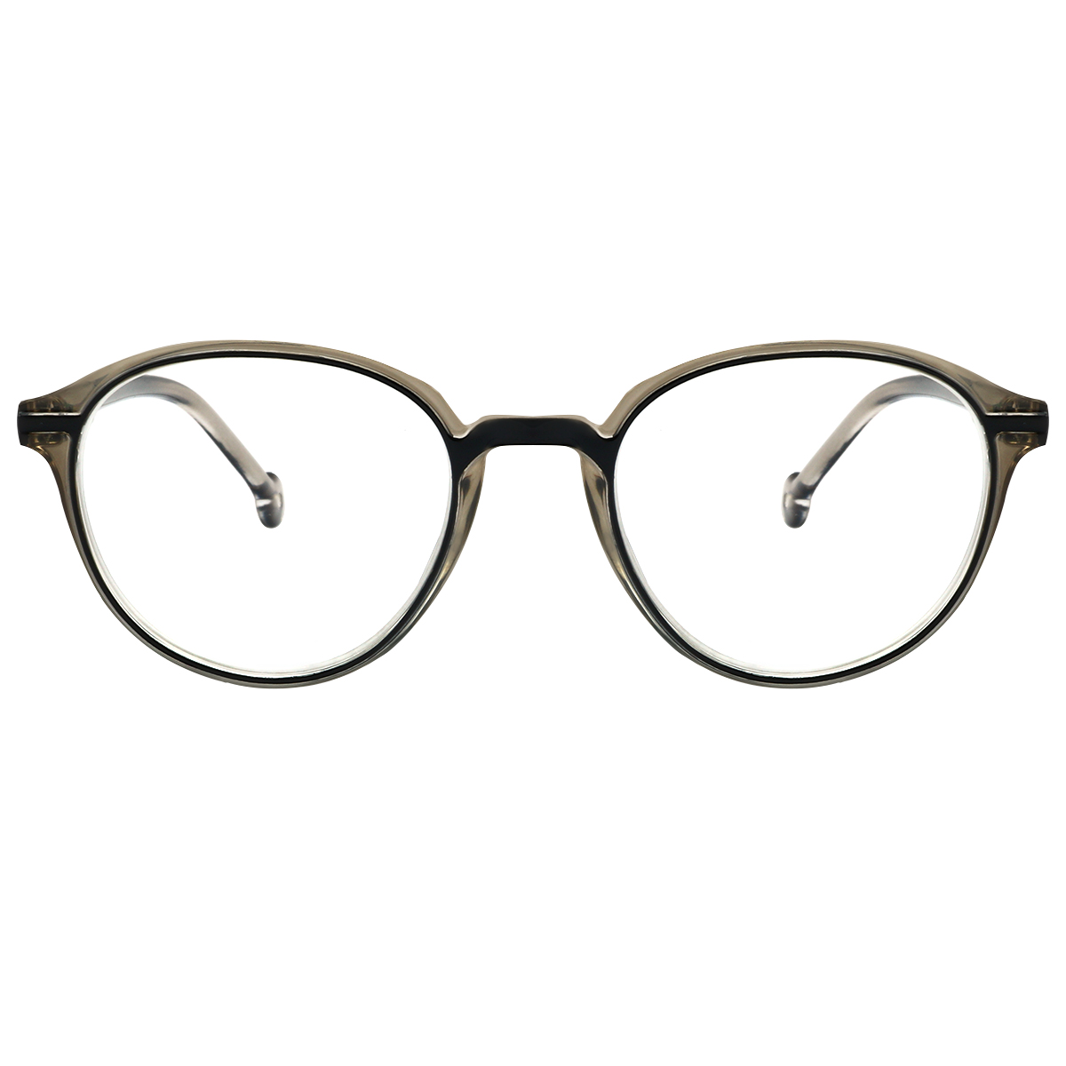 round brown reading-glasses