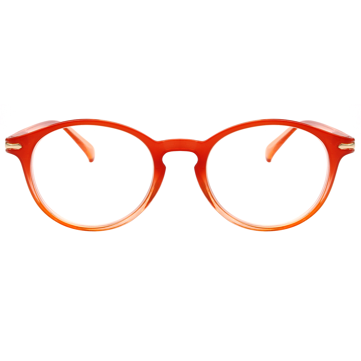 Classic Oval Red  Reading Glasses for Women