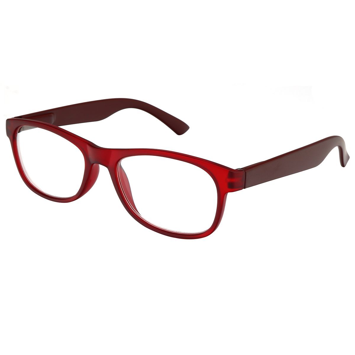 Oasis - Oval Red Reading Glasses for Men & Women