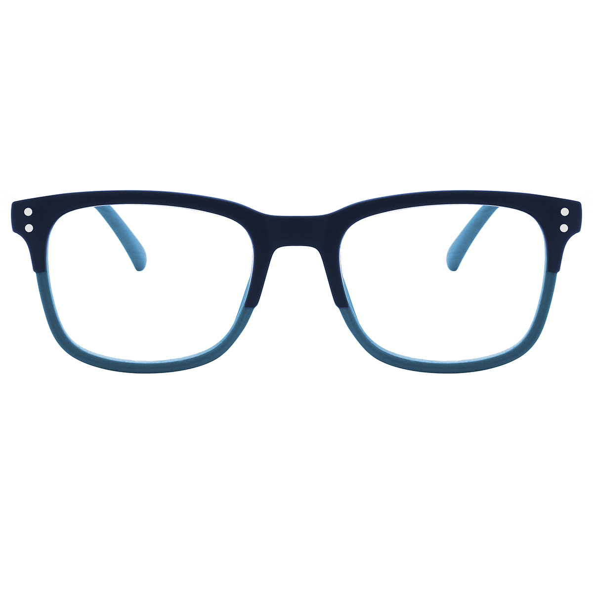 square blue reading-glasses