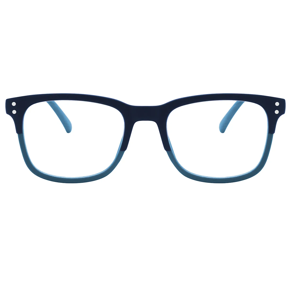 Classic Square Blue  Reading Glasses for Men