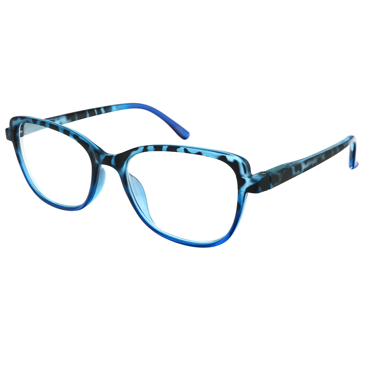 Felicia - Cat-eye Blue Reading Glasses for Women
