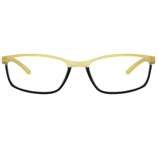 Ionia - Rectangle Brown Reading glasses for Men