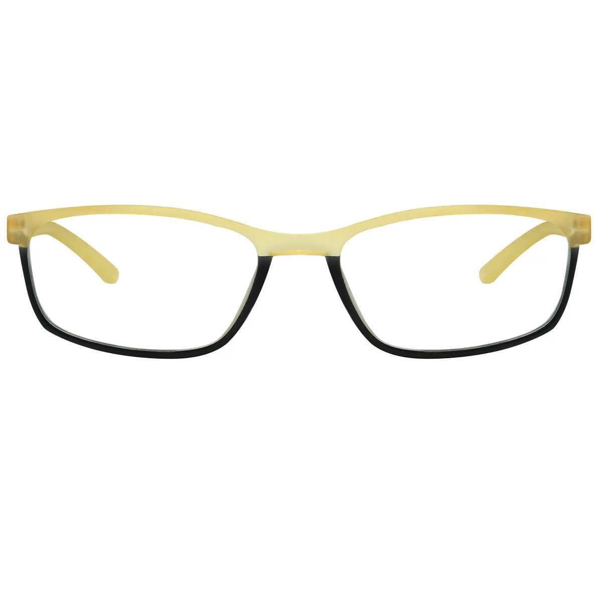 Ionia - Rectangle Brown Reading glasses for Men