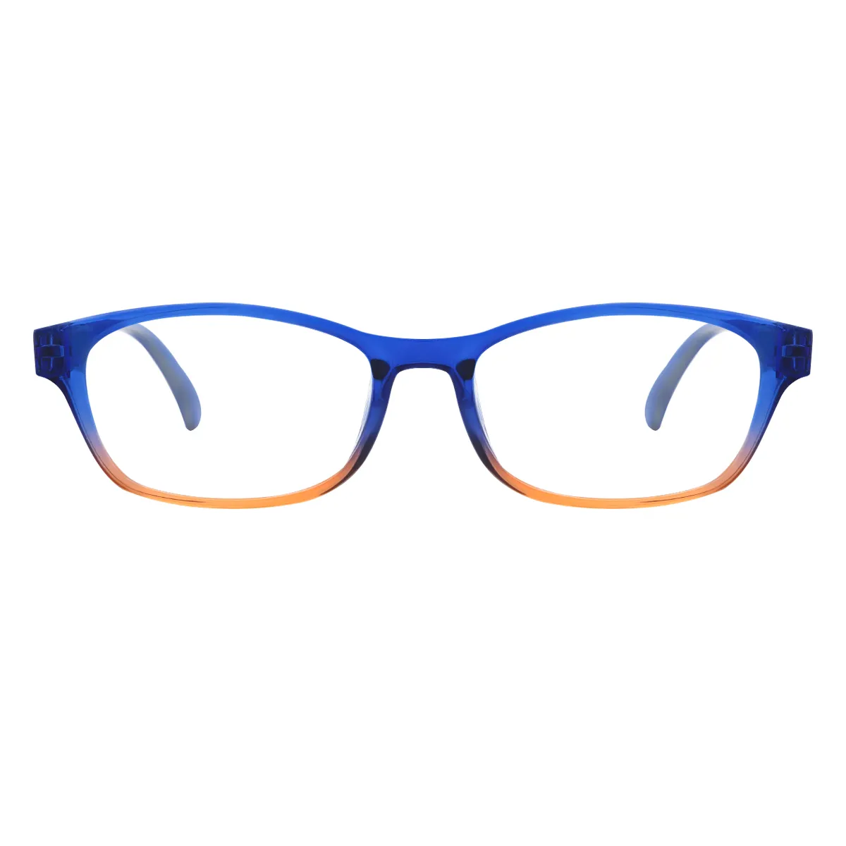 Classic Rectangle Blue  Reading Glasses for Women & Men