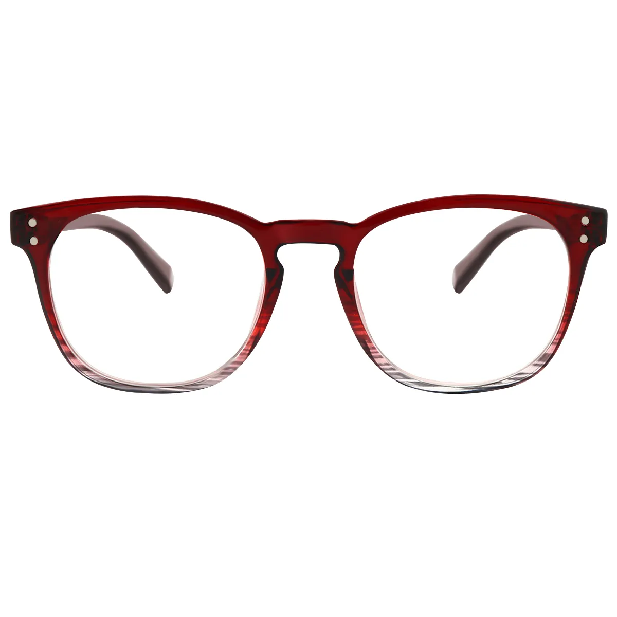 Fashion Square Red  Reading Glasses for Women & Men