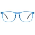 Eclipse - Square Blue Reading Glasses for Men & Women