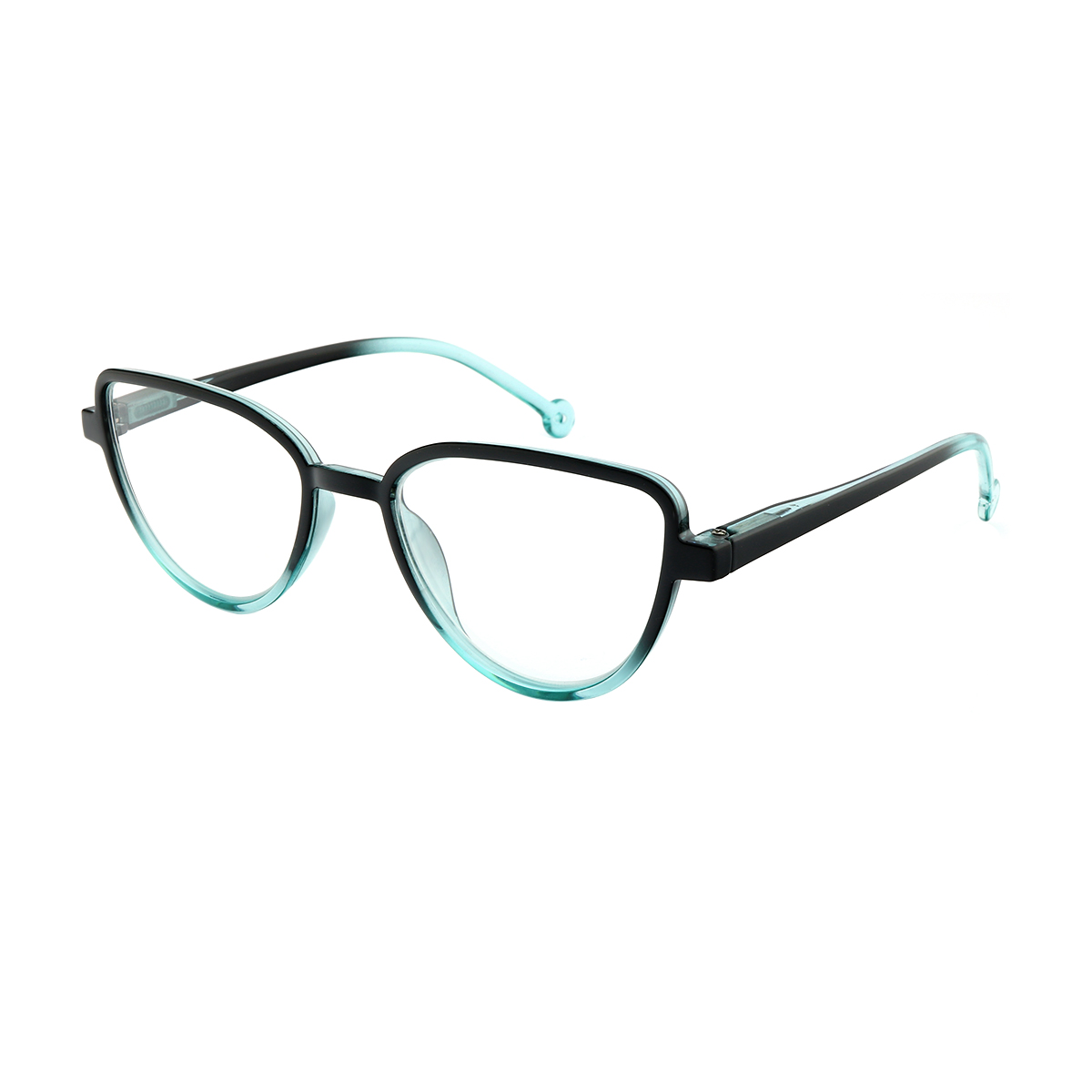 Glen - Cat-eye Blue Reading Glasses for Women