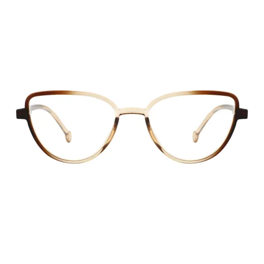 Glen - Cat-Eye Brown Reading glasses for Women
