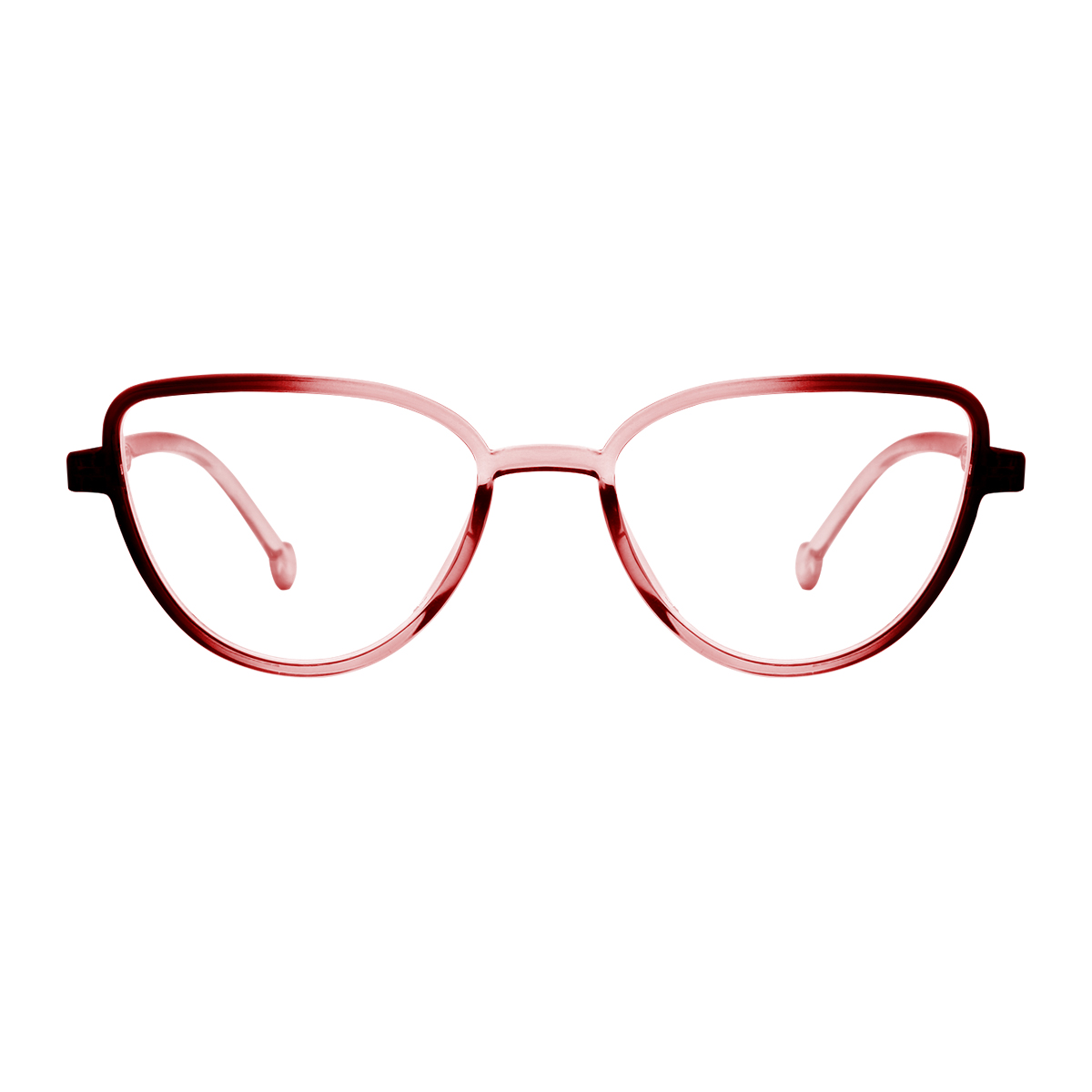 cat-eye brown reading-glasses