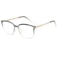 Welilah - Square Gray Reading Glasses for Women