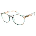 Gina - Square Pink Reading Glasses for Women