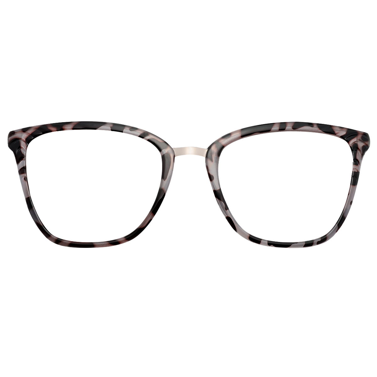cat-eye demi-gray reading-glasses