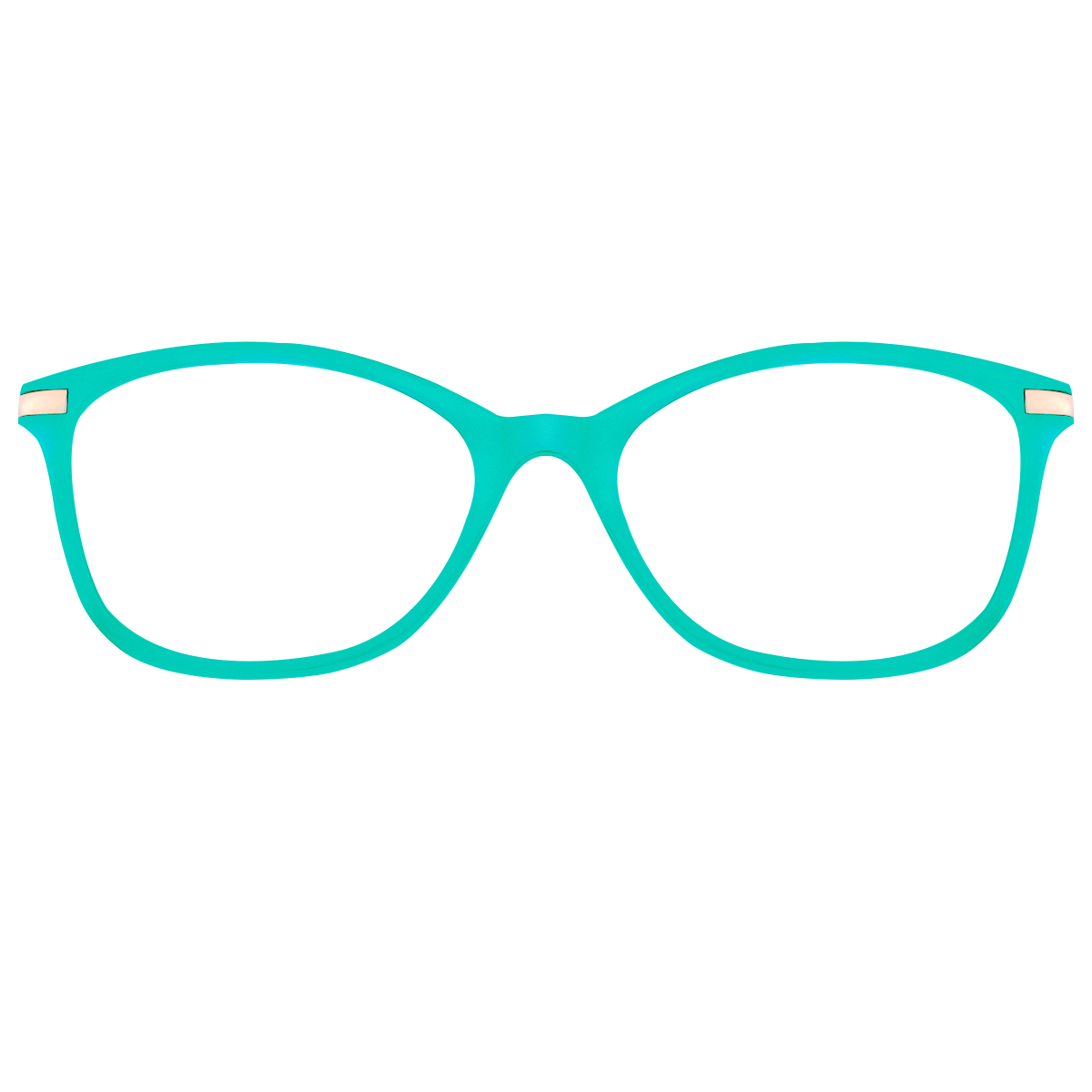 cat-eye green reading-glasses