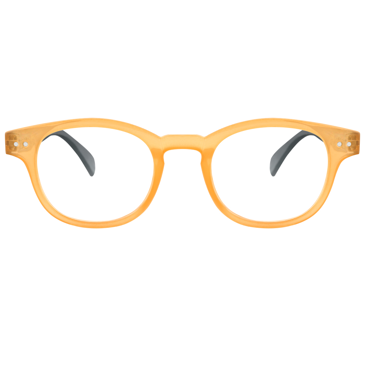 round yellow reading-glasses