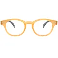 Lorna - Round Yellow Reading Glasses for Men & Women