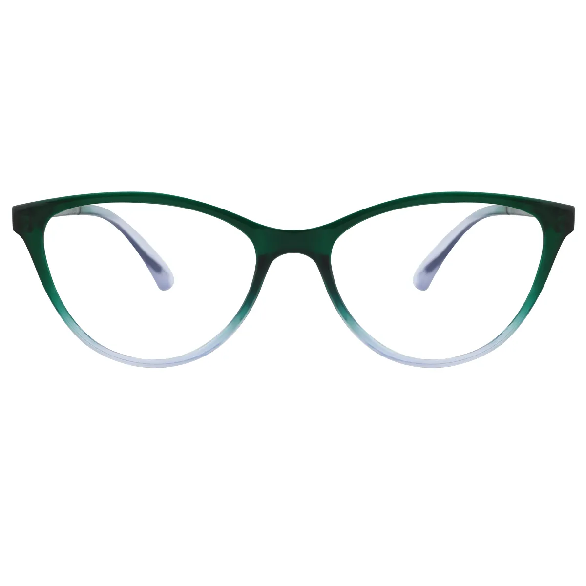 Hispania - Square Green Reading glasses for Women