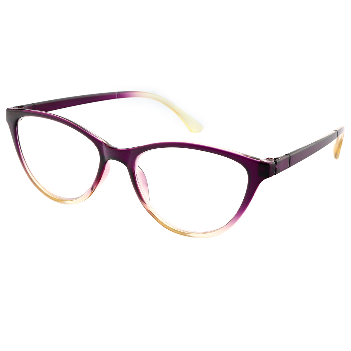 Hispania - Square Purple Reading Glasses for Women
