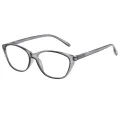 Claire - Cat-eye Gray Reading Glasses for Women