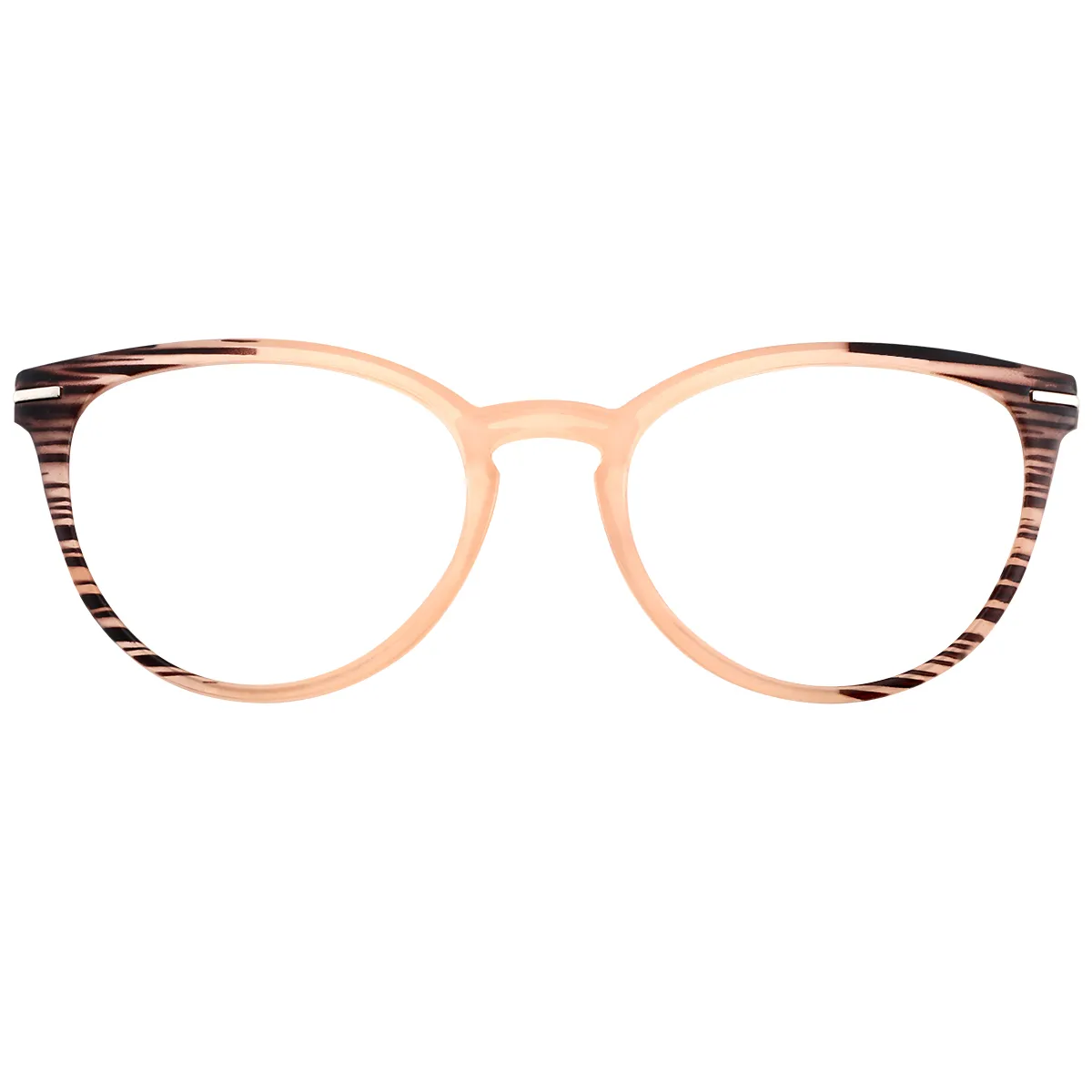 Fashion Cat-eye Light-pink  Reading Glasses for Women