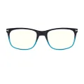 Garnet - Rectangle Black-Blue Reading Glasses for Women