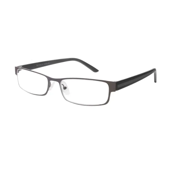 rectangle matte-brown reading glasses