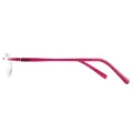 Augeas - Oval Pink Reading Glasses for Women