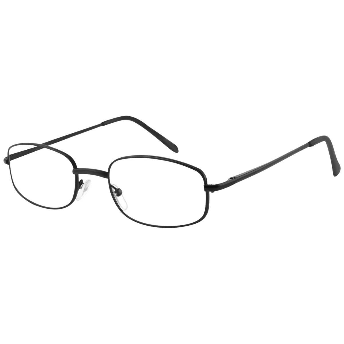 Callpidae - Oval Black Reading Glasses for Men & Women