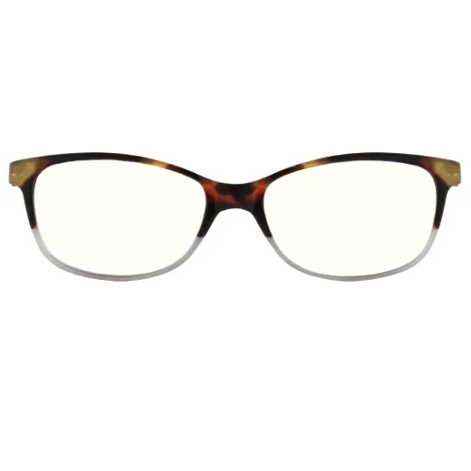 Admya - Square Demi-transparent Reading glasses for Men & Women