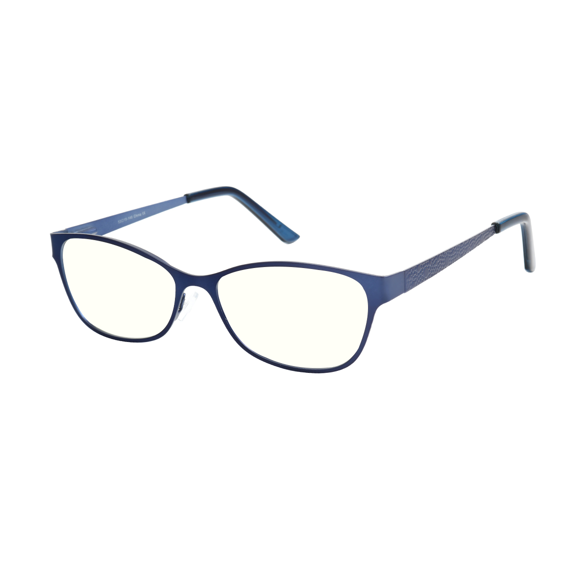 Morin - Cat-eye Blue Reading Glasses for Men & Women