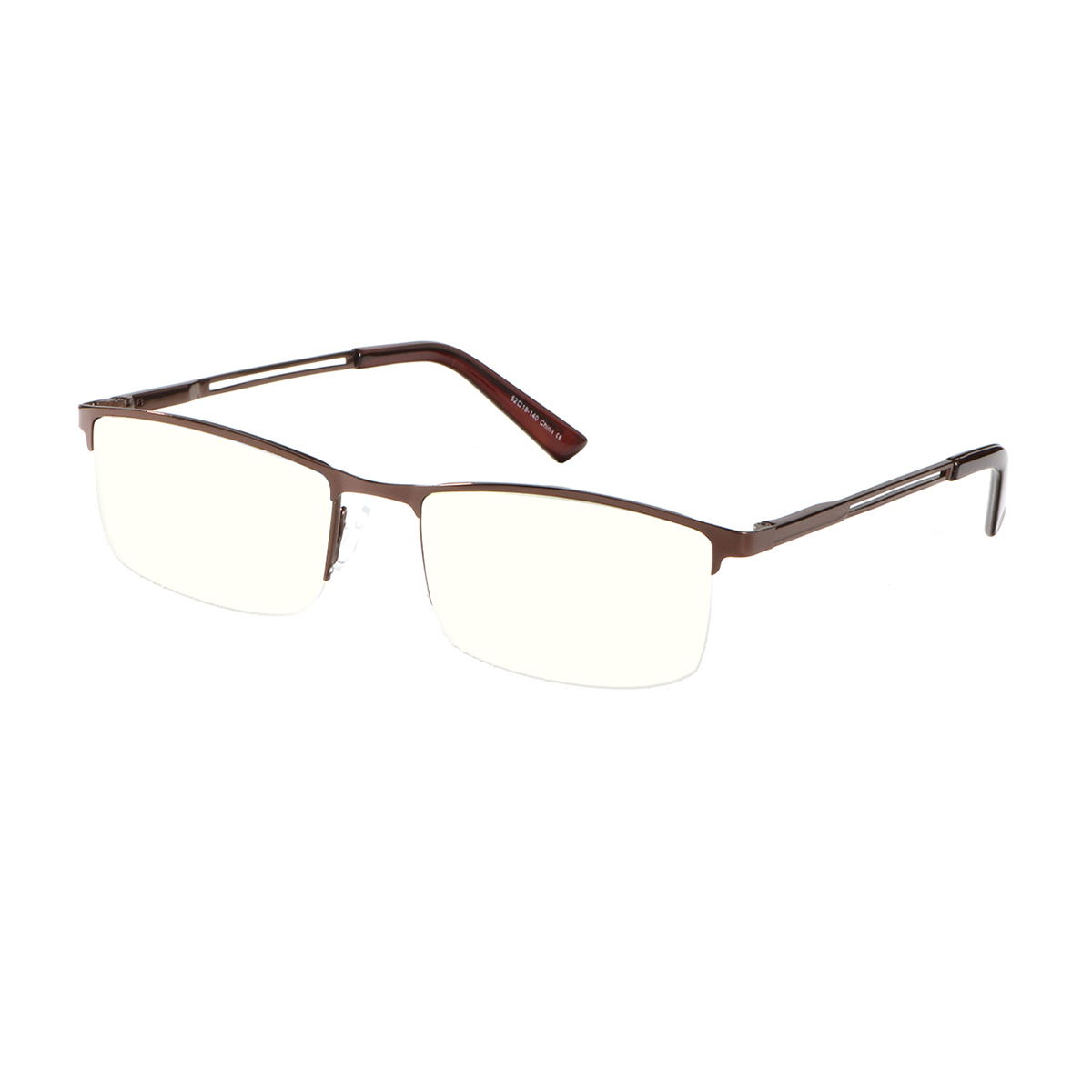 Amory - Browline Brown Reading Glasses for Men