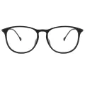 Lee - Oval Black-Gray Reading Glasses for Men & Women