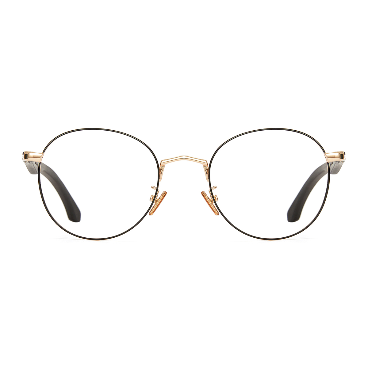 round black-gold reading-glasses