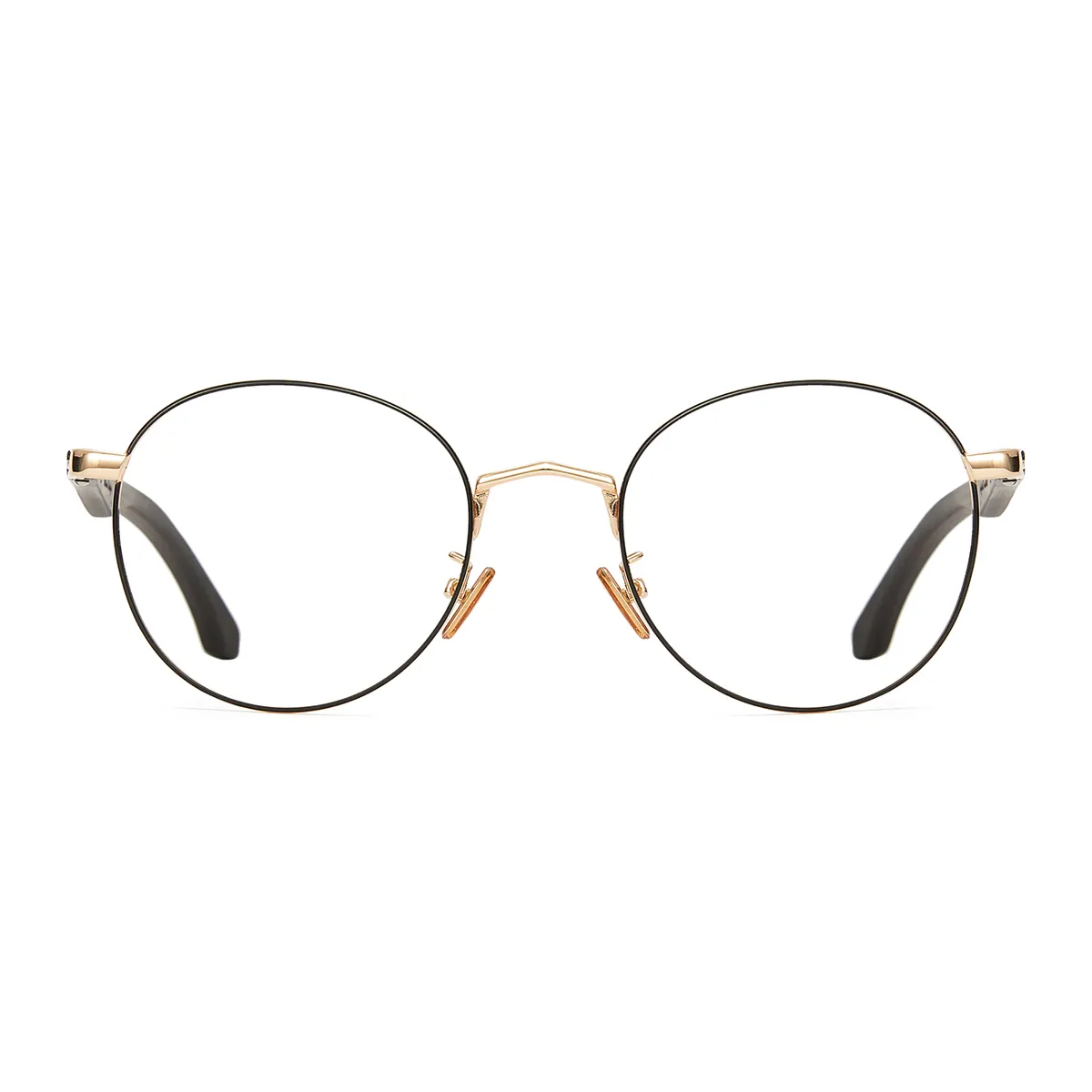 Vintage Round Black-Gold  Reading Glasses for Men