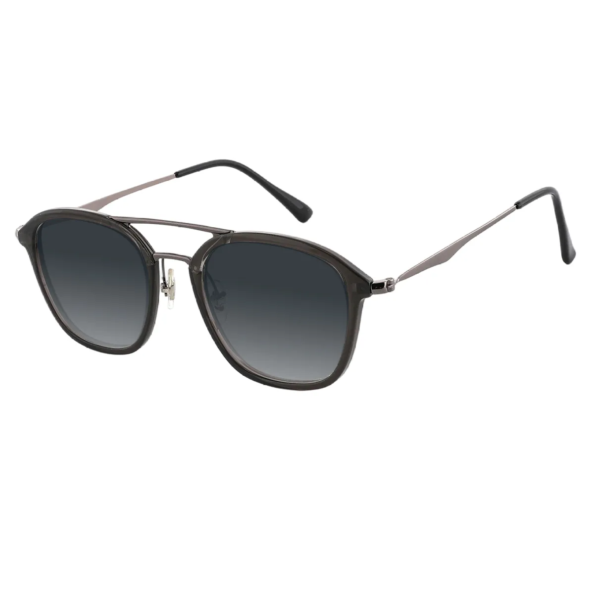 Yeager - Aviator Gunmetal Sunglasses for Men & Women