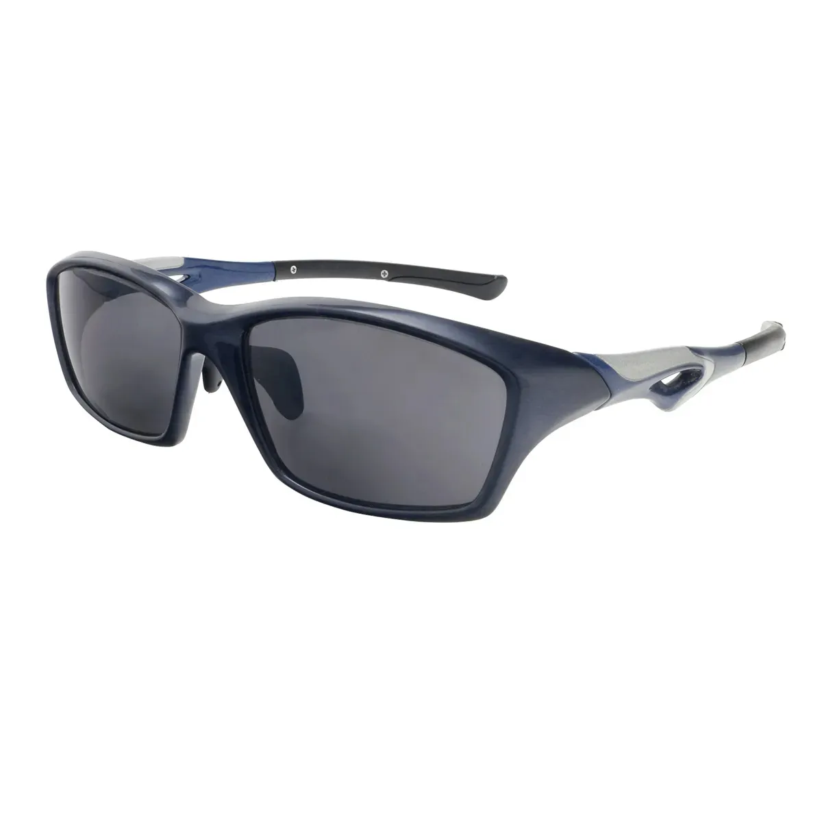 Gareth - Rectangle Blue Sunglasses for Men