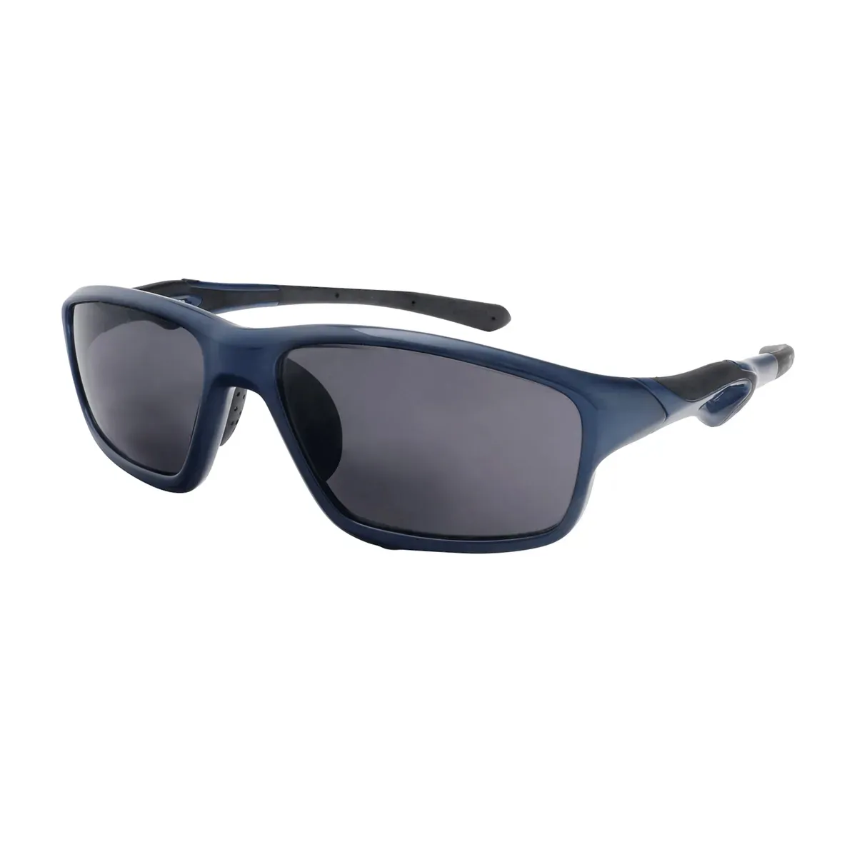 Kent - Rectangle Blue Sunglasses for Men & Women