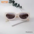 Madeleine - Rectangle Black Sunglasses for Women