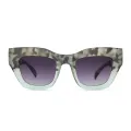 Elspeth - Cat-eye Black Tortoiseshell Sunglasses for Women