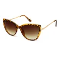 Minnie - Cat-eye Tortoiseshell Sunglasses for Women