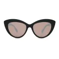 Toni - Cat-eye Black Sunglasses for Women